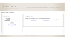 Tablet Screenshot of eleganzatilesusa.com